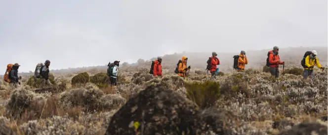 Рутата Northern Circuit - Ден 6 - Трекинг од кампот Buffalo до кампот 3rd Cave